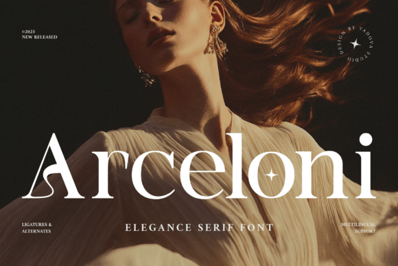 Arceloni: The Premium Serif Typeface for Elegant Campaigns