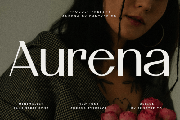 Aurena: The Bold Sans Serif Typeface for Modern Editorial Design