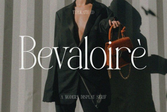 Bevaloire: The Elegant Serif Font for Professional Branding
