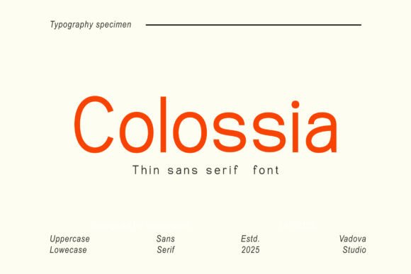 Colossia: The Modern Typeface That Transforms Small Business Branding