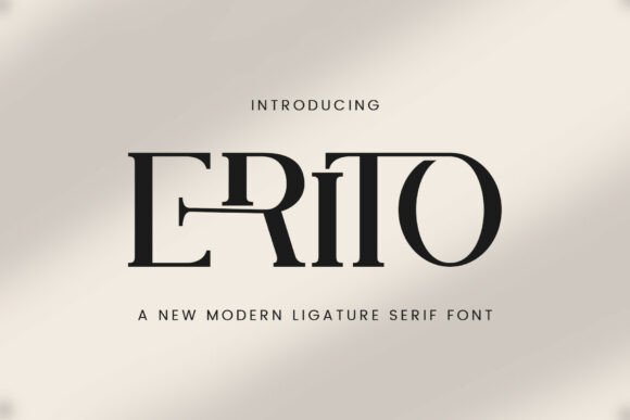 Erito: The Premium Serif Font for Polished Small Business Branding