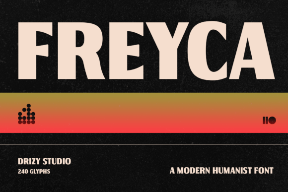 Freyca: A Modern Humanist Font for Web Design