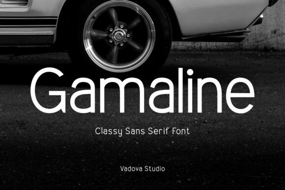 Gamaline: A Classy Sans Serif for Modern Editorial Design