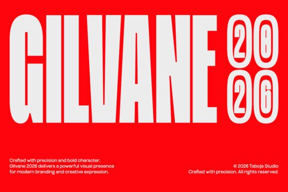Gilvane: The Bold Sans Serif Font for Scroll-Stopping Marketing