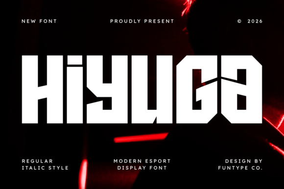 Hiyuga: The Bold Sans Serif Font for Scroll-Stopping Campaigns