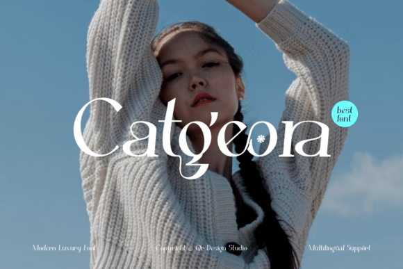 How Catgeora Typeface Transformed My Small Business Brand
