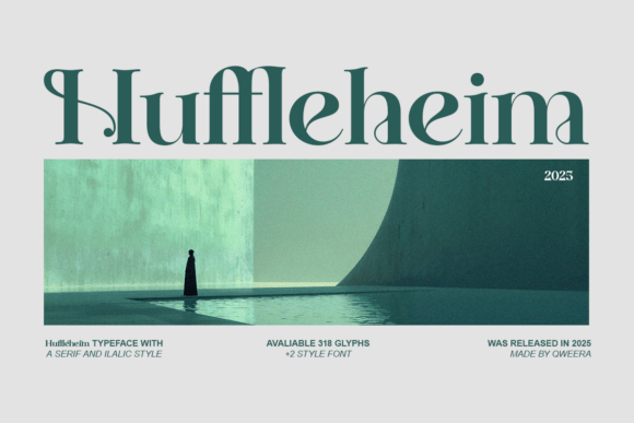 Huffleheim: The Serif Typeface for Modern Editorial Design