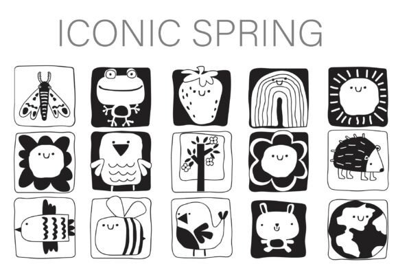 Iconic Spring Dingbats: The Perfect Typeface for Fresh Brand Identity