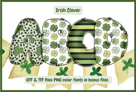 Irish Clover: The Premium Font That Brings Luck to Your Brand