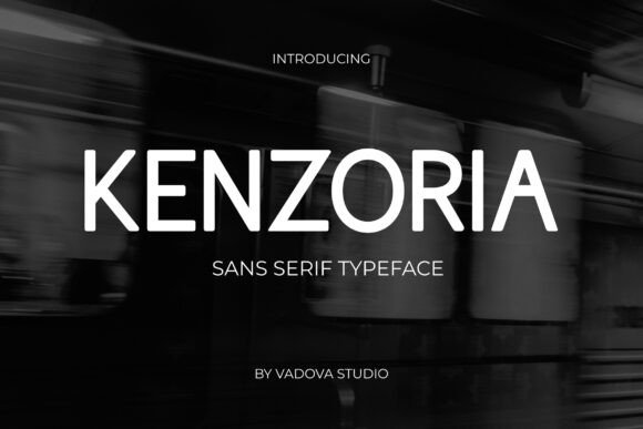 Kenzoria: The Modern Typeface for Scroll-Stopping Brand Content