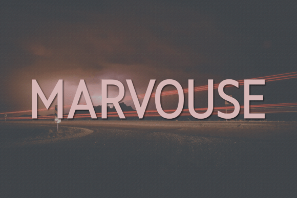 Marvouse: The Modern Sans Serif Typeface for Authentic Brand Identity