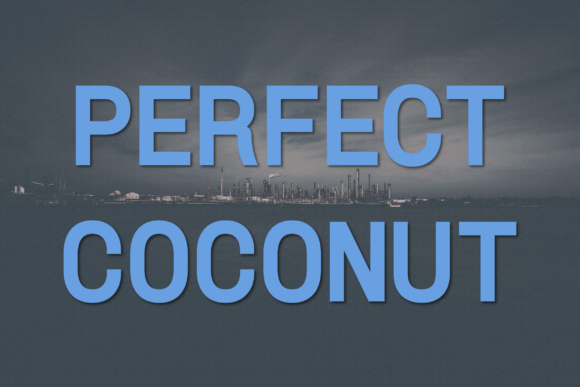 Perfect Coconut: The Modern Sans Serif Font for Campaigns