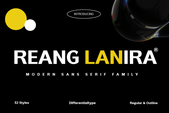 Reang Lanira: The Modern Sans Serif Font for Campaign Clarity