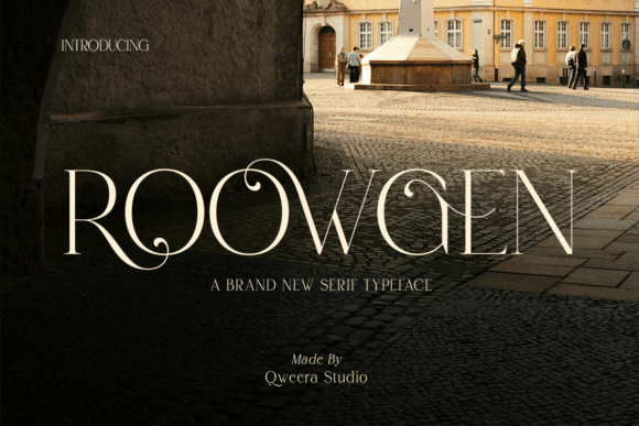Roowgen: A Premium Serif Font for Modern Campaign Design