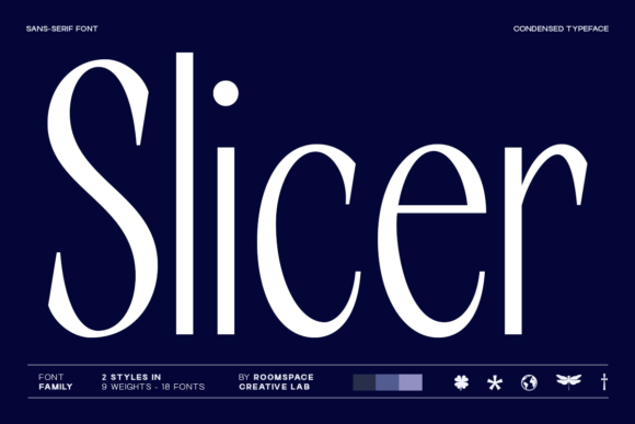 Slicer: The Modern Sans Serif Font for Professional Branding