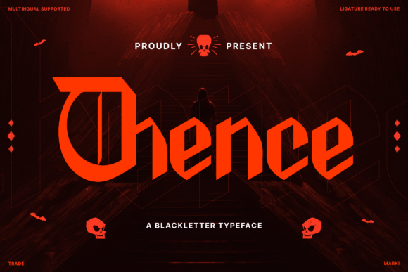 Thence Typeface: A Modern Blackletter for Digital Branding