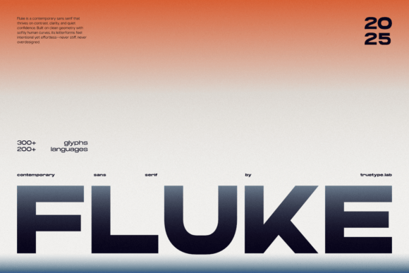 TRT Fluke: The Modern Sans Serif Font for Polished Branding