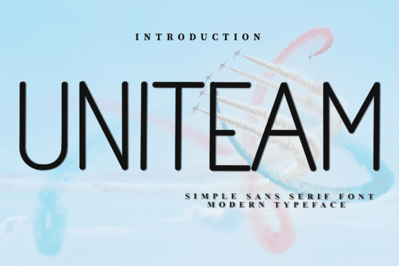 Uniteam: The Aerodynamic Sans Serif for Modern Web Design